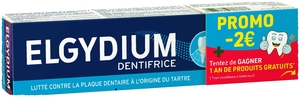 Elgydium Dentifrice Anti-Plaque 75ml Promo -2€