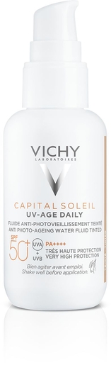 Vichy Capital Solaire UV-Age Daily IP50+ 40ml | Antirides - Anti-âge