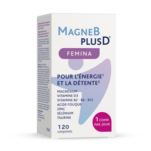 Magne B Plus D Femina 120 tablettes Nouvelle Formule