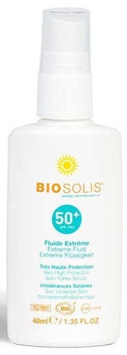 Biosolis Fluide Extrème IP50+ 40ml | Produits Bio