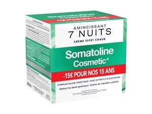 Somatoline Cosmetic Amincissant Intensif 7 nuit 400ml (Promo -15€)