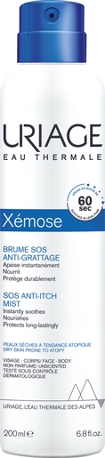 Uriage Xémose Brume Anti-grattage 200ml | Irritations cutanées